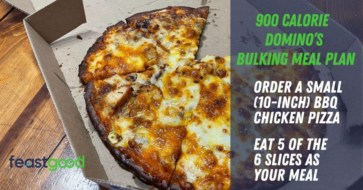Dominos 900 Calorie Meal