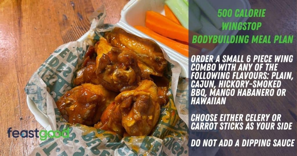 500 calorie bodybuilding wingstop meal plan