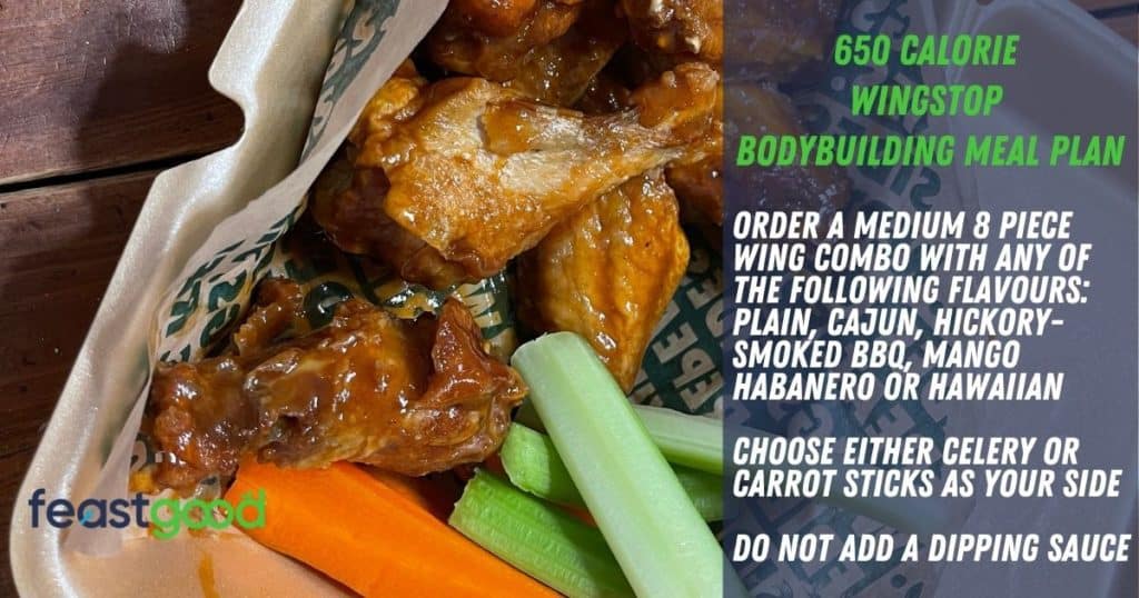 650 calorie bodybuilding wingstop meal plan