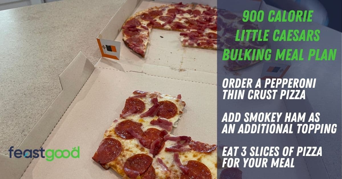 Little Caesars 900 Calorie Meal