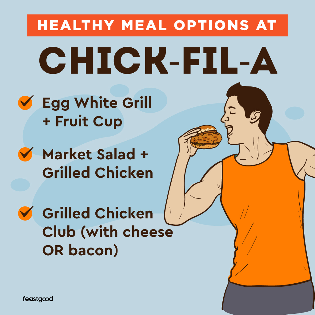 Healthy meal options at Chick-Fil-A