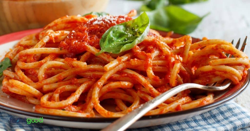 Pasta with Red Sauce