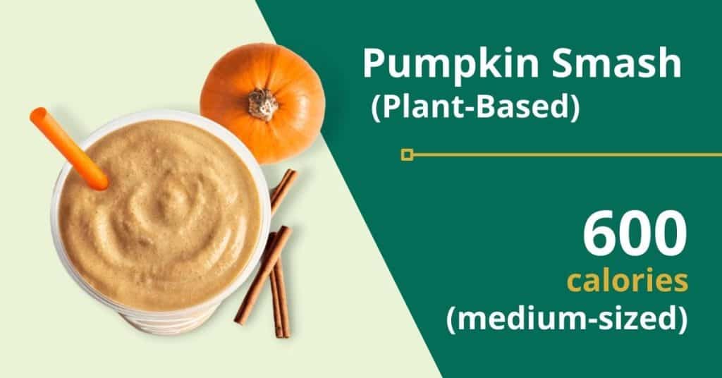 Pumpkin Smash (Plant-Based) (600 calories)