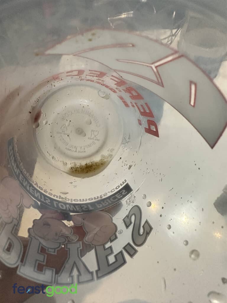 Swolverine Pre-workout undissolved residue