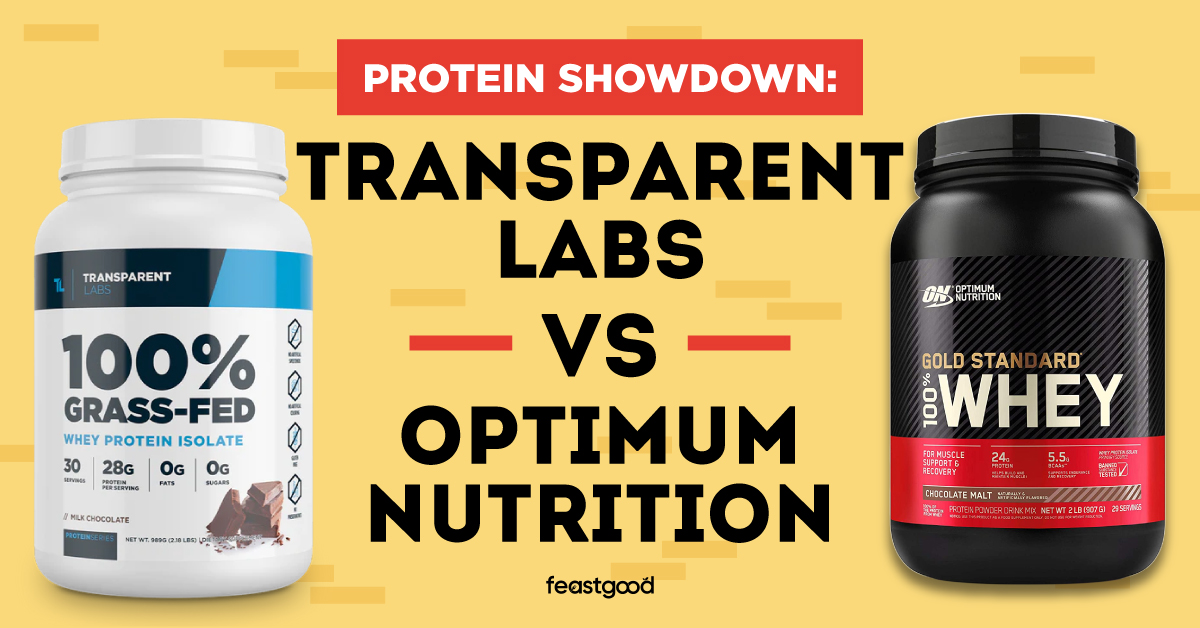 Transparent Labs vs Optimum Nutrition Protein